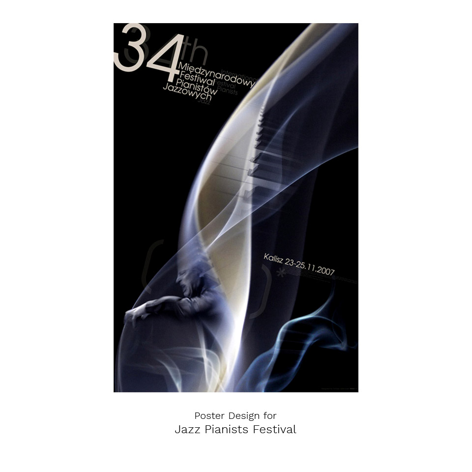 Tomek Jankowski Identity Design Poster - Jazz Festival